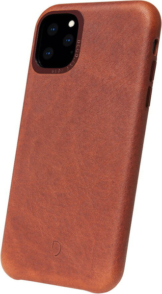 Decoded - Leather Backcover for iPhone 11 Pro Max Brown