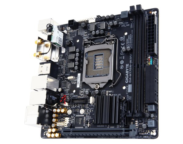 Gigabyte H170N, mini-ITX motherboard