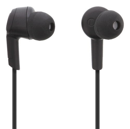 STREETZ In-ear BT headphones with microphone and control buttons, black