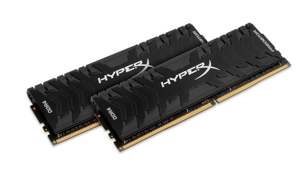 Kingston 8GB (2x4GB) HyperX Predator, DDR4 3200MHz - Black