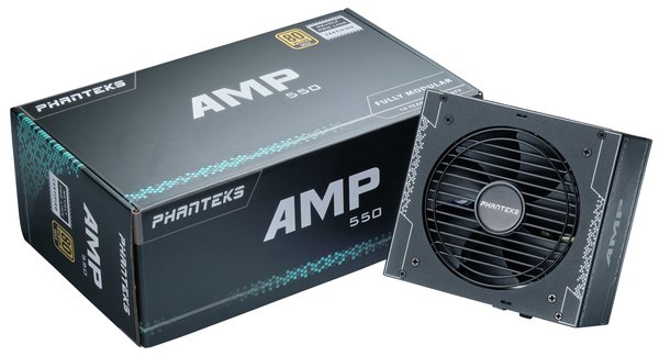 Phanteks AMP 550W - Power supply, 80 Plus Gold