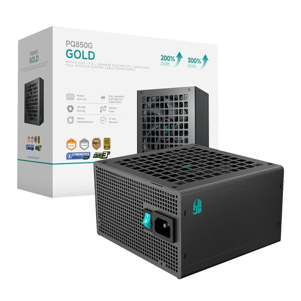DeepCool GamerStorm PQ850G 850W - PSU, 80 Plus Gold