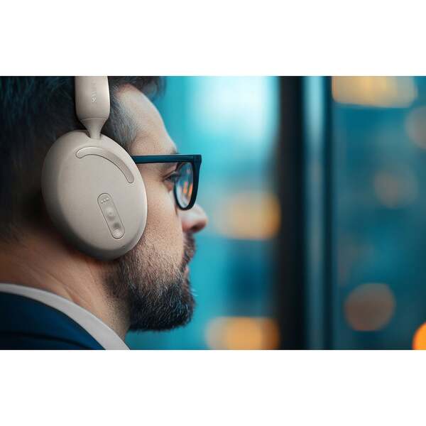 MIXX StreamQ D2 Wireless Over-ear Headphones, Sand