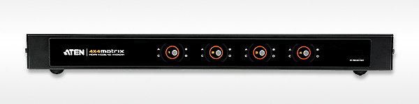 ATEN HDMI-matrix, 4 ing&aring;ngar till 4 utg&aring;ngar, 19-pin ho, fj&auml;rr, sva