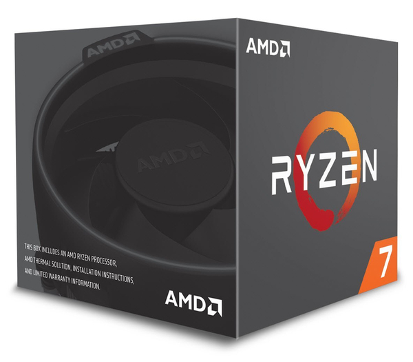 AMD Ryzen 7 2700X 3,7 GHz, AM4 - processor, boxed