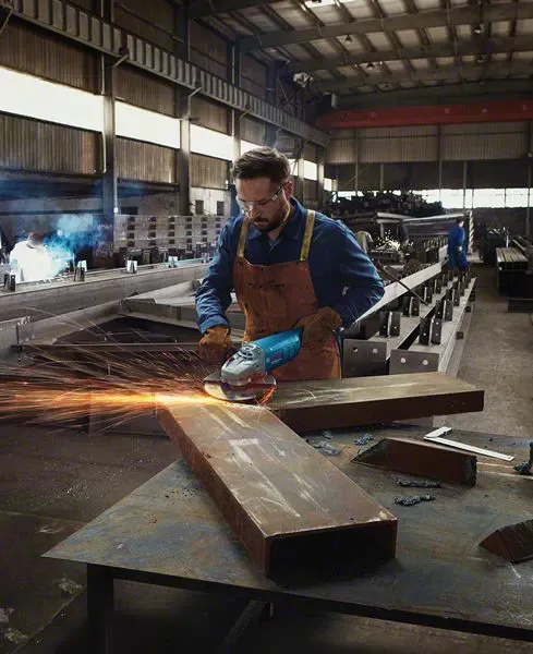 Bosch angle grinder GWS 20-230 P Professional (blue, 2,000 watts, incl. Diamond cutting disc)