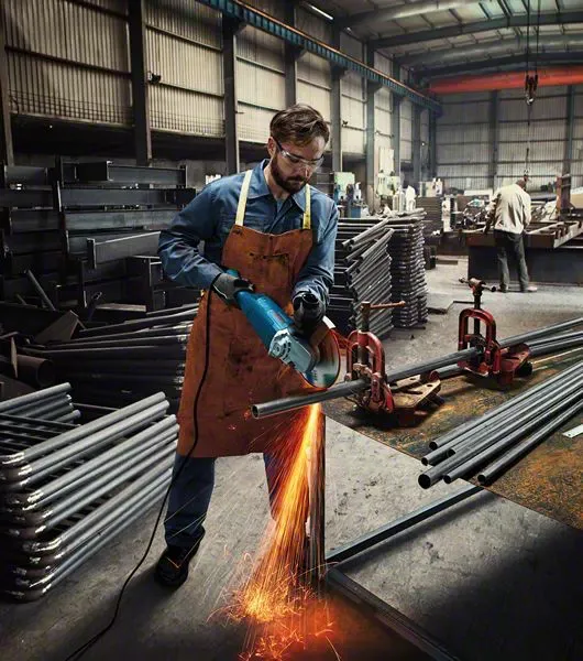 Bosch angle grinder GWS 20-230 P Professional (blue, 2,000 watts, incl. Diamond cutting disc)