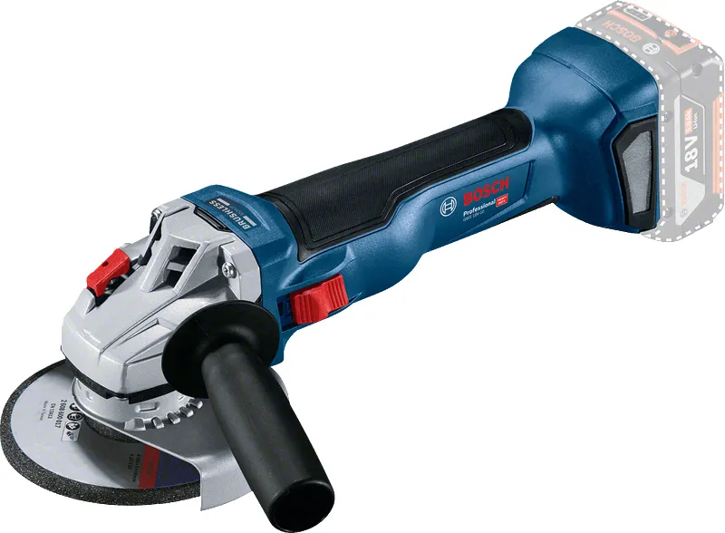 Bosch cordless angle grinder GWS 18V-10 Professional solo, 125mm (blue/black, without battery and charger)