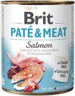Brit Pat&eacute; & Meat Salmon, Wet food for dogs, Adult, Grain Free, 800g