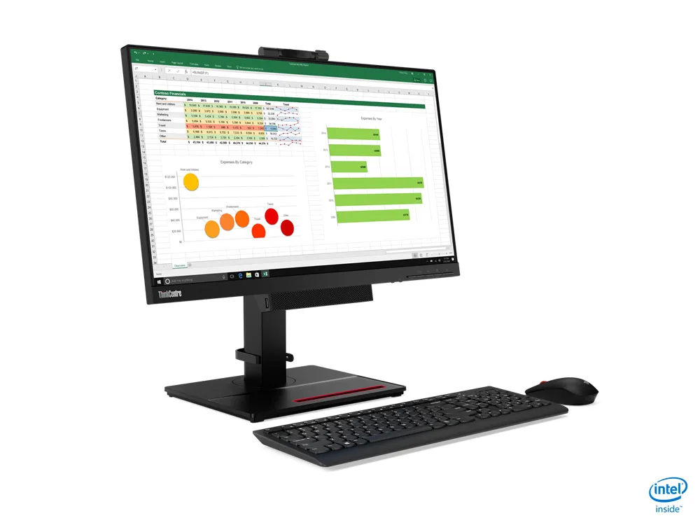 Lenovo 24" ThinkCentre TIO24Gen4, Full HD, IPS - monitor