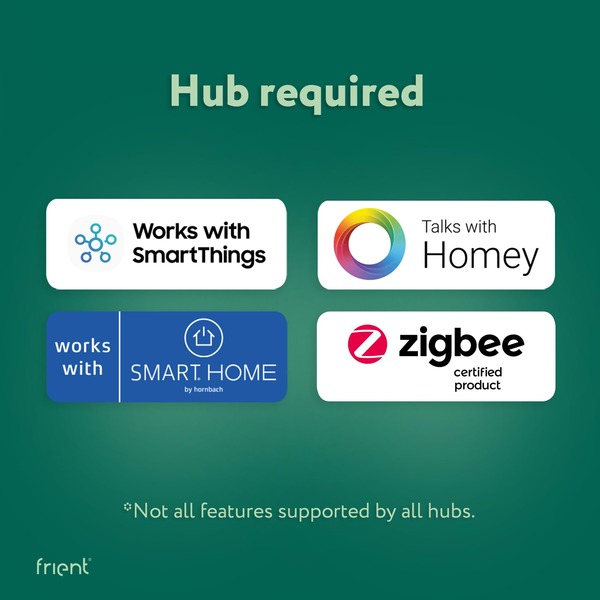 frient Smart Humidity Sensor -kosteusmittari, Zigbee