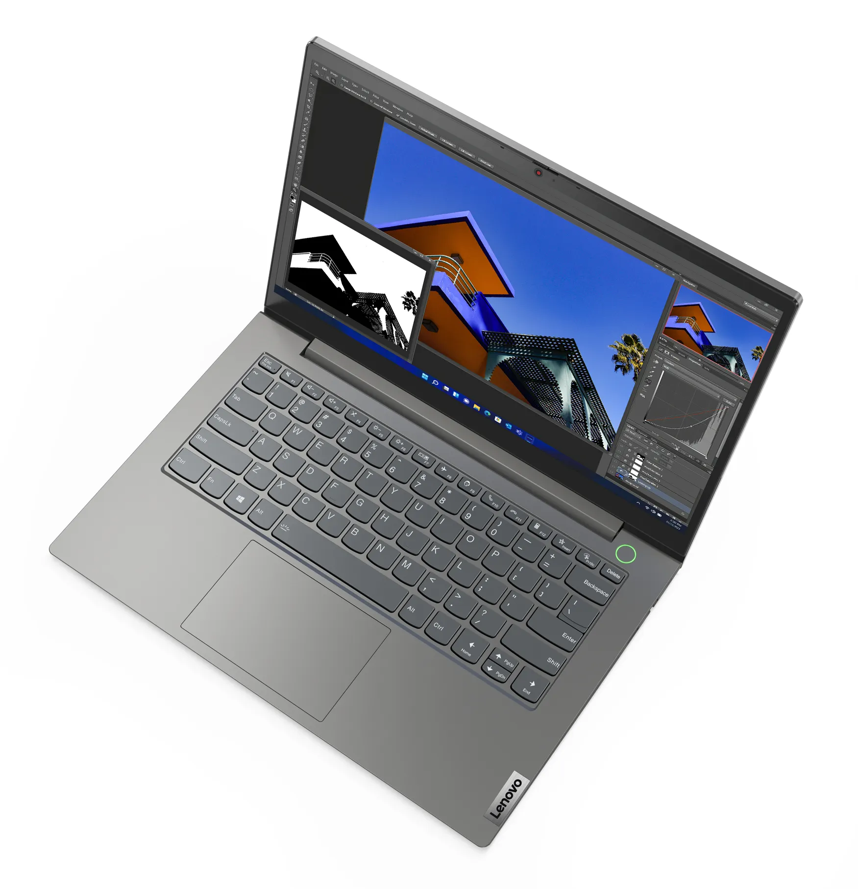Lenovo ThinkBook 14 G4 ABA 14" Ryzen 5 5625U, 8 Gt, 256 Gt, Win 11 Pro -kannettava, harmaa