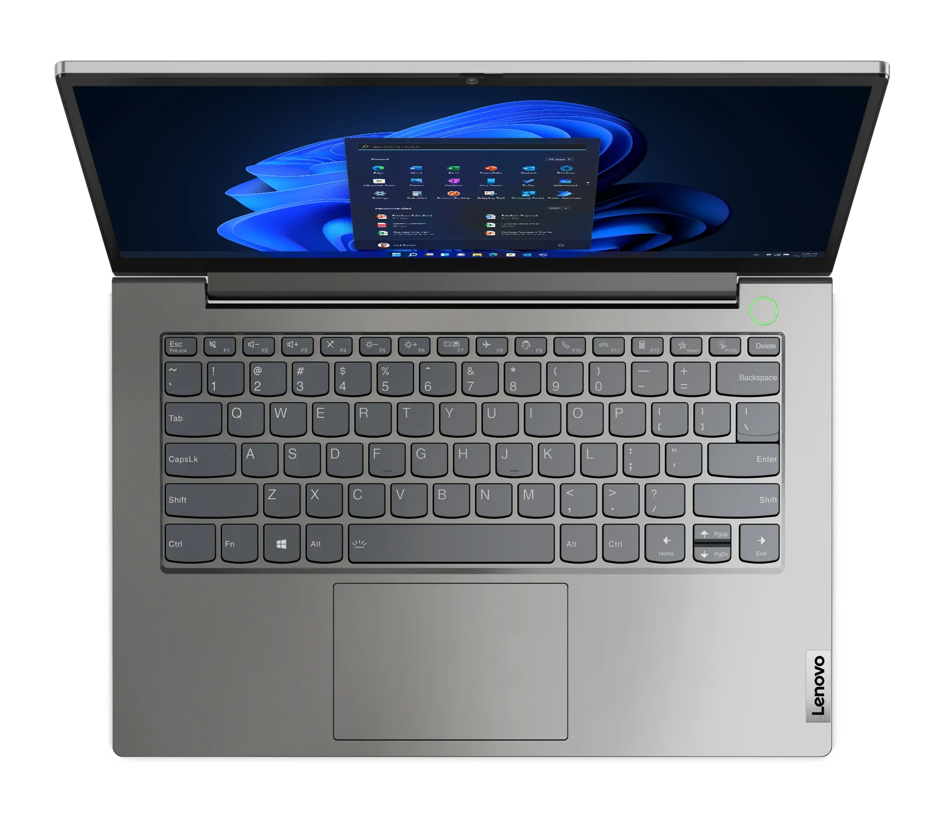Lenovo ThinkBook 14 G4 ABA 14" Ryzen 5 5625U, 8 Gt, 256 Gt, Win 11 Pro -kannettava, harmaa
