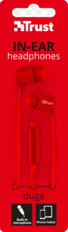 TRUST DUGA IN-EAR SUM RED - SUMMER RED