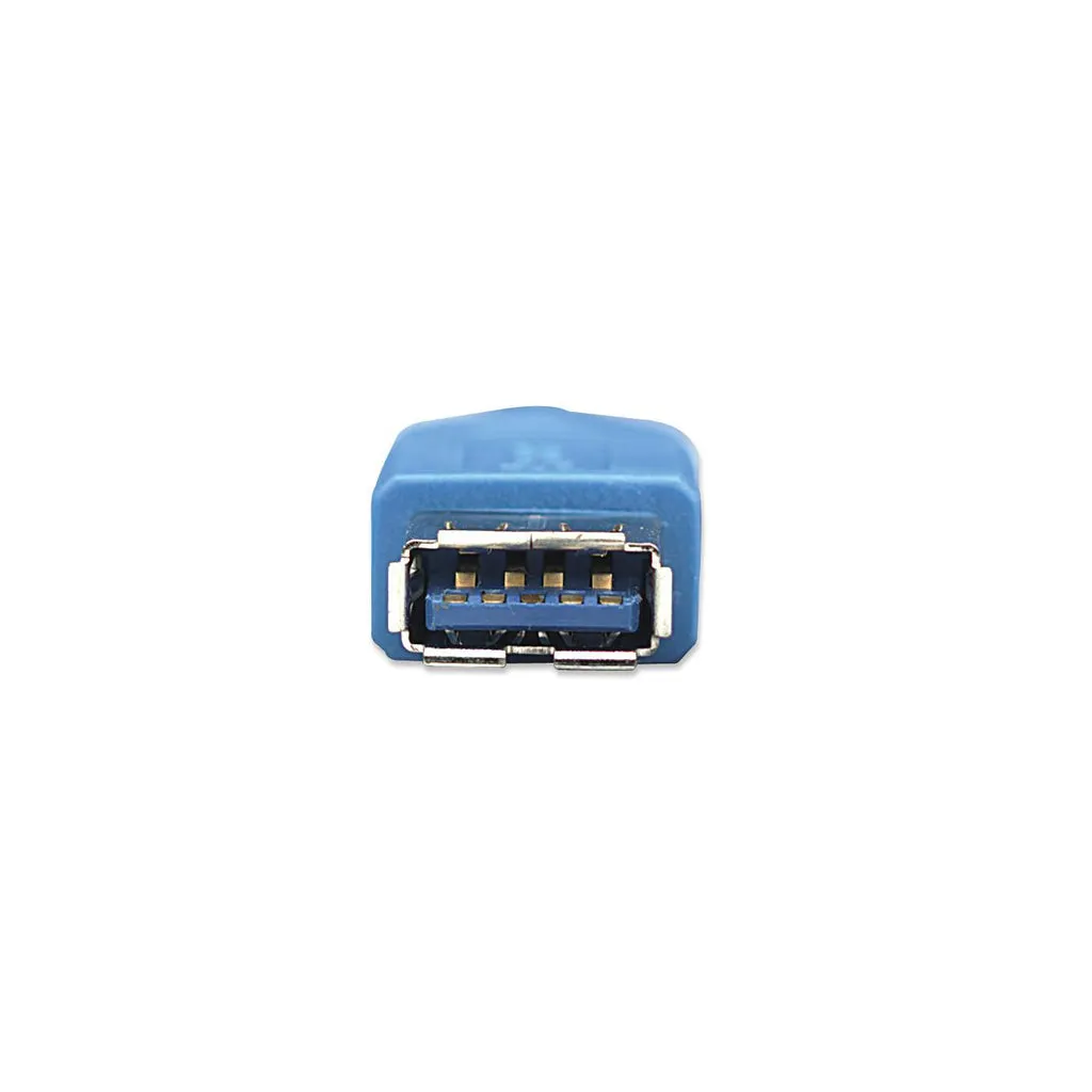Manhattan USB-A - extension cable, 2 m, Blue
