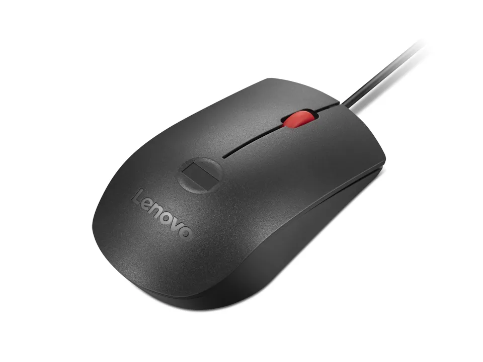 Lenovo Fingerprint Biometric Gen3 USB -hiiri, Musta