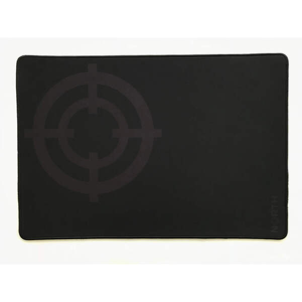 NORTH Pro Gaming Gaming Mousepad, 500x340 mm, Black