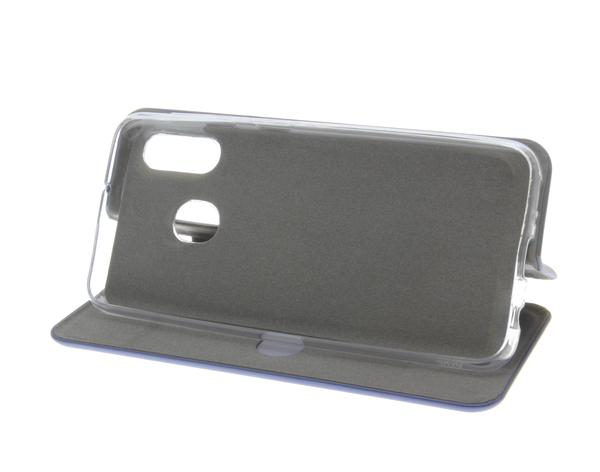 Insmat Folio Case, Galaxy A40 - pl&aring;nboksfodral, Bl&aring;