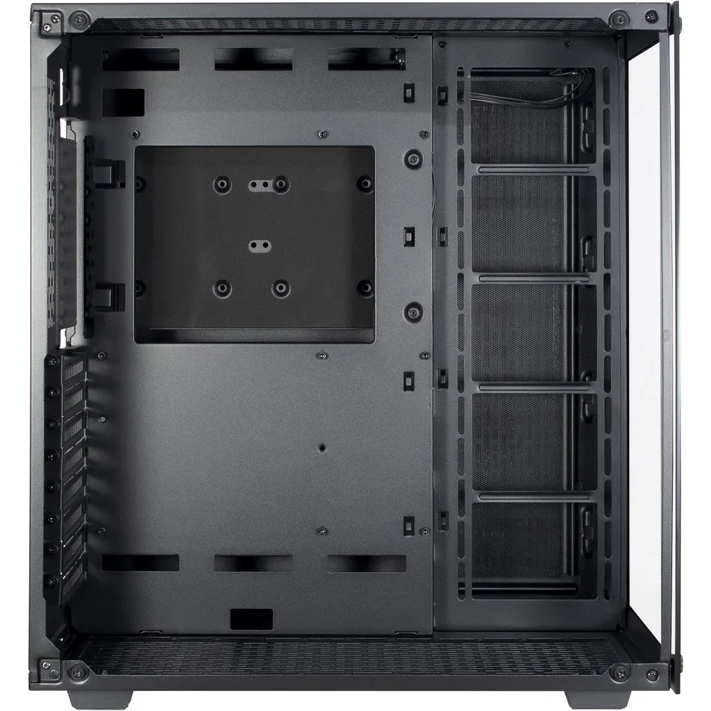 Inter-Tech C-701 Panorama Full-Tower Case with window, Black