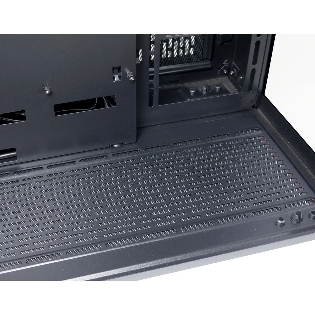 Inter-Tech C-701 Panorama Full-Tower Case with window, Black