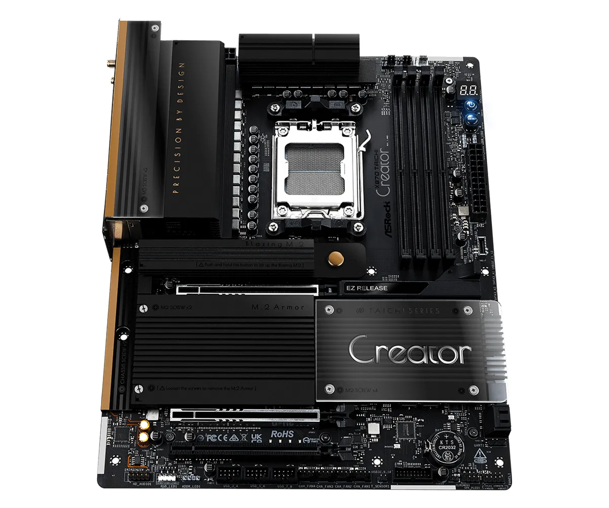 ASRock X870 Taichi Creator WiFi 7 AM5 ATX Motherboard