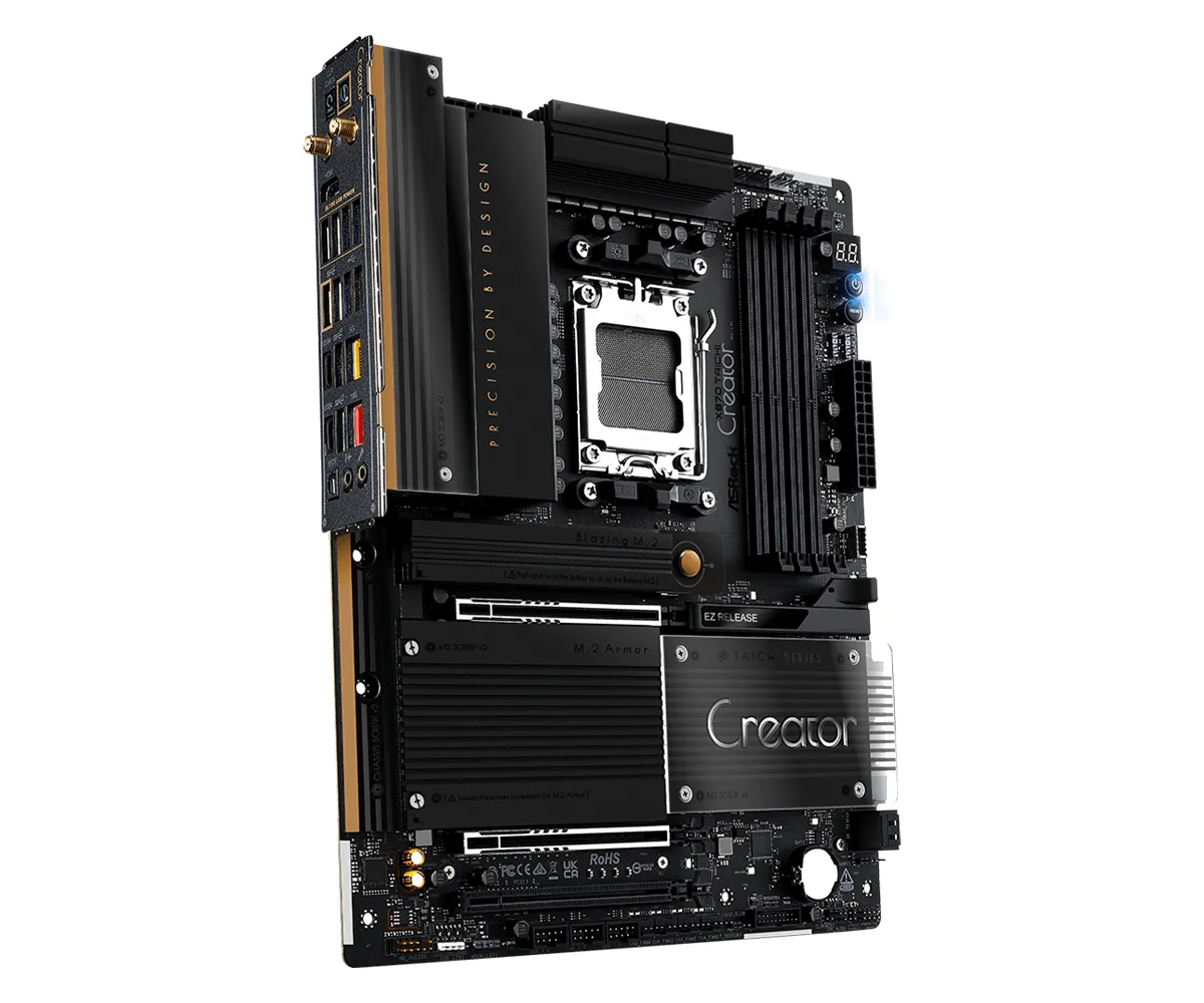 ASRock X870 Taichi Creator WiFi 7 AM5 ATX Motherboard