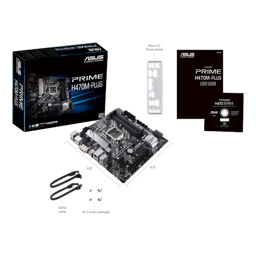 Asus Prime H470M-Plus mATX - moderkort