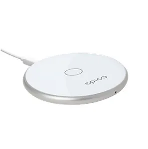 Epico Wireless Charger 10W/7.5W/5W - white (adapter included)