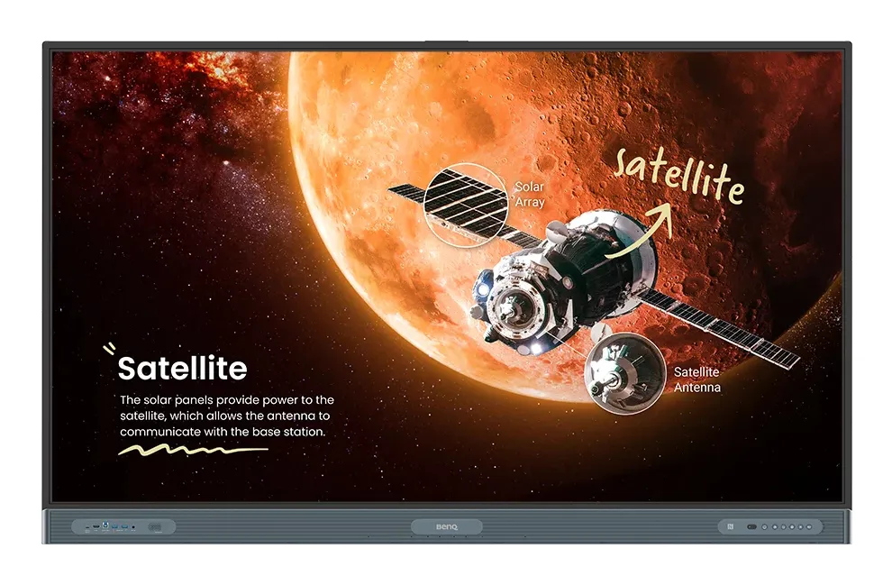 BenQ Edla Board Master 75" 4K IR 50 Touch, Android, WiFi - info monitor