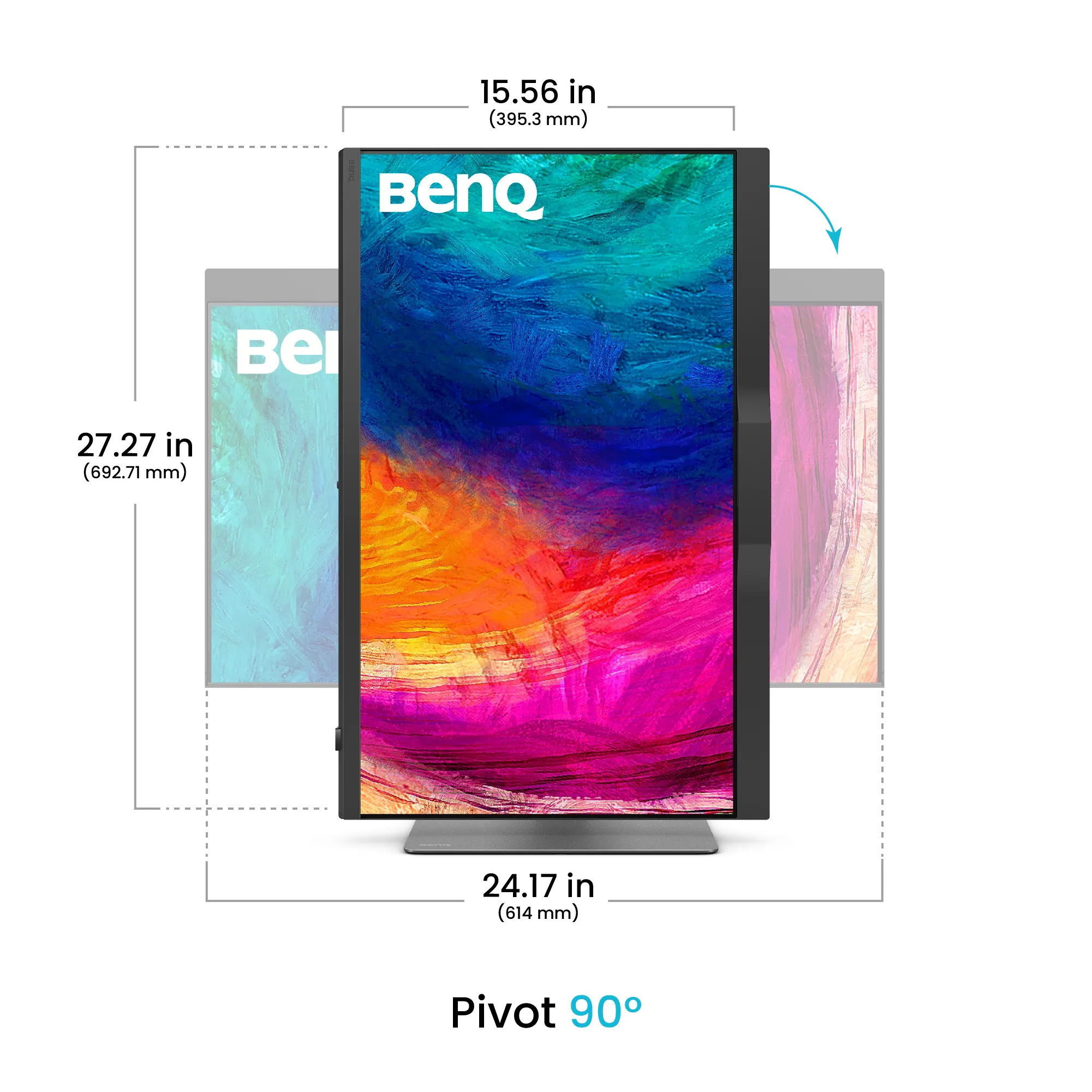 BenQ PD2770U 27" 4K UHD, IPS Monitor with USB-C hub
