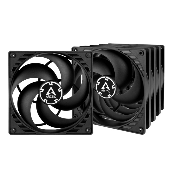 Arctic P14, PWM PST, 140mm - case fan, black, 5pcs