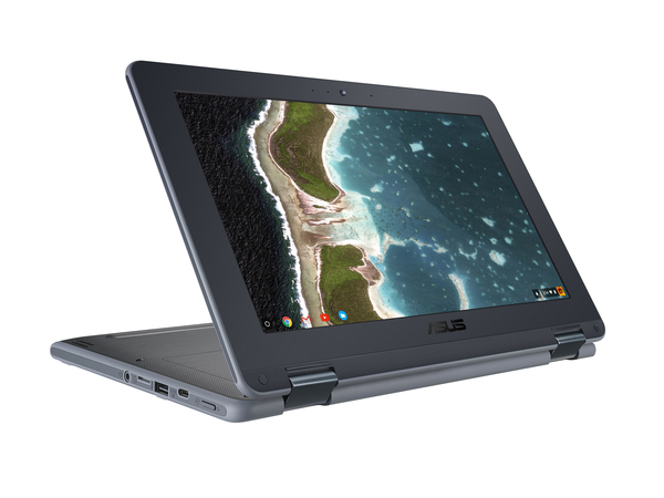 ASUS Chromebook | 11.6" HD Touch | Intel Celeron N3350	1,10 GHz | 4 GB RAM | 32 GB EMMc | Intel HD 510 | Chrome OS