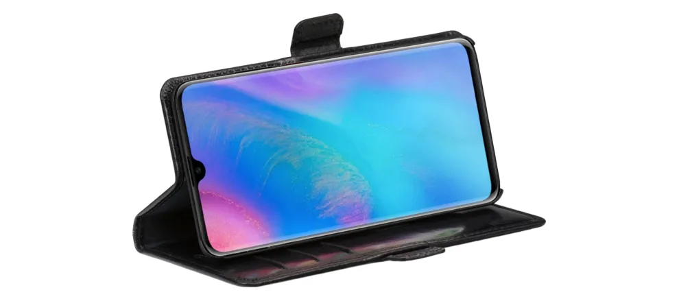 Dbramante1928 Copenhagen, Huawei P30 Lite - Wallet Case, Black