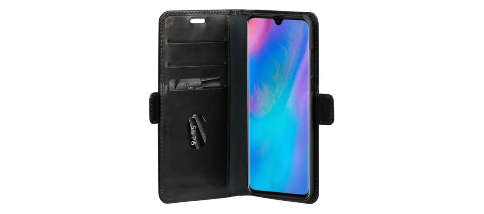 Dbramante1928 Copenhagen, Huawei P30 Lite - Wallet Case, Black