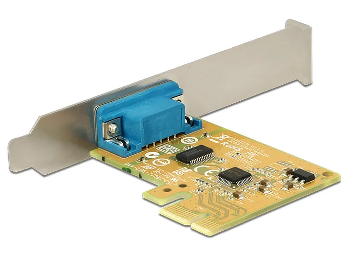 DeLOCK PCI-Express kontrollerkort, 1xRS-232 hane, SUN2212 Chipset