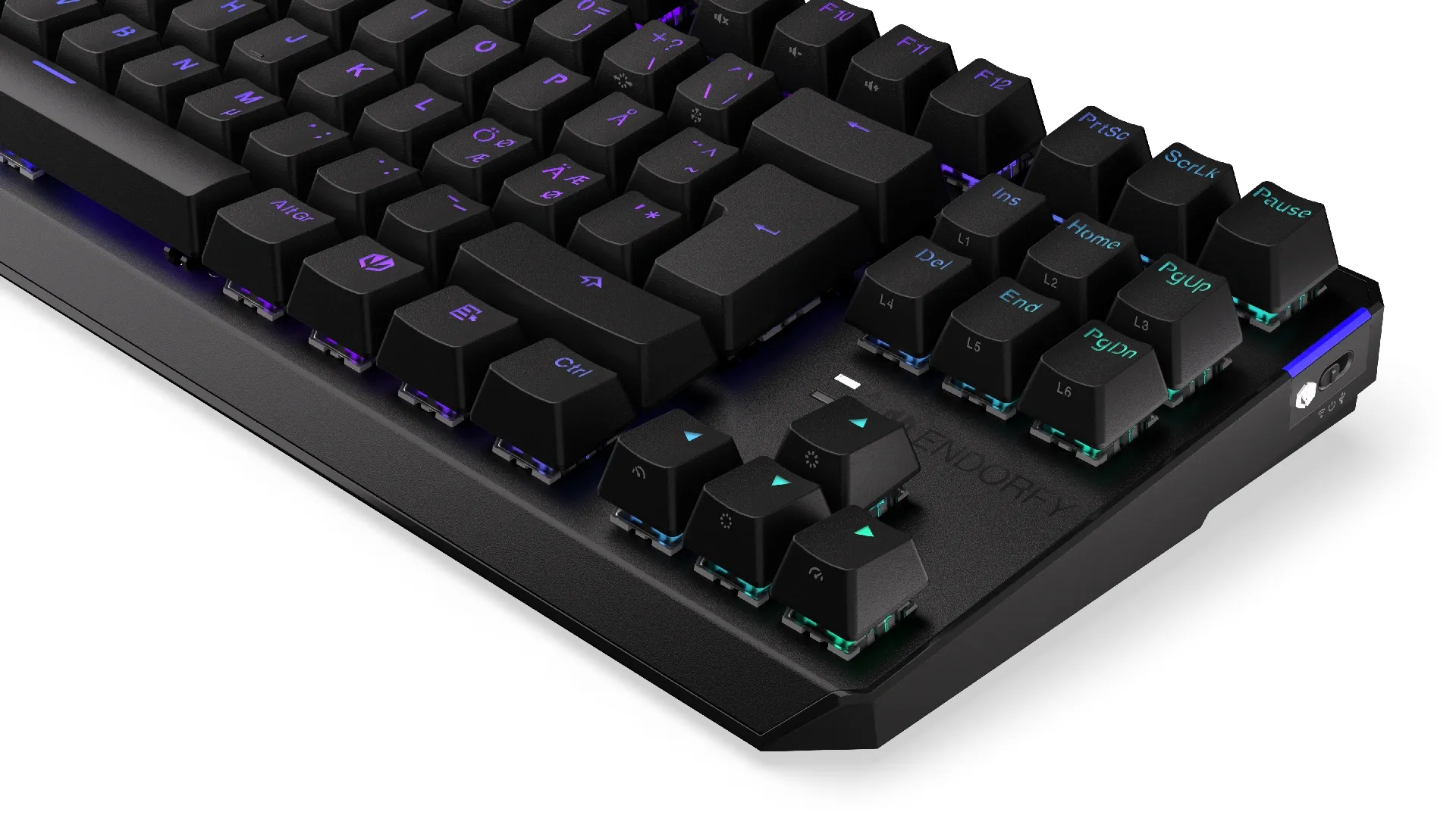 Endorfy Thock TKL Kailh Box Brown - wireless gaming keyboard