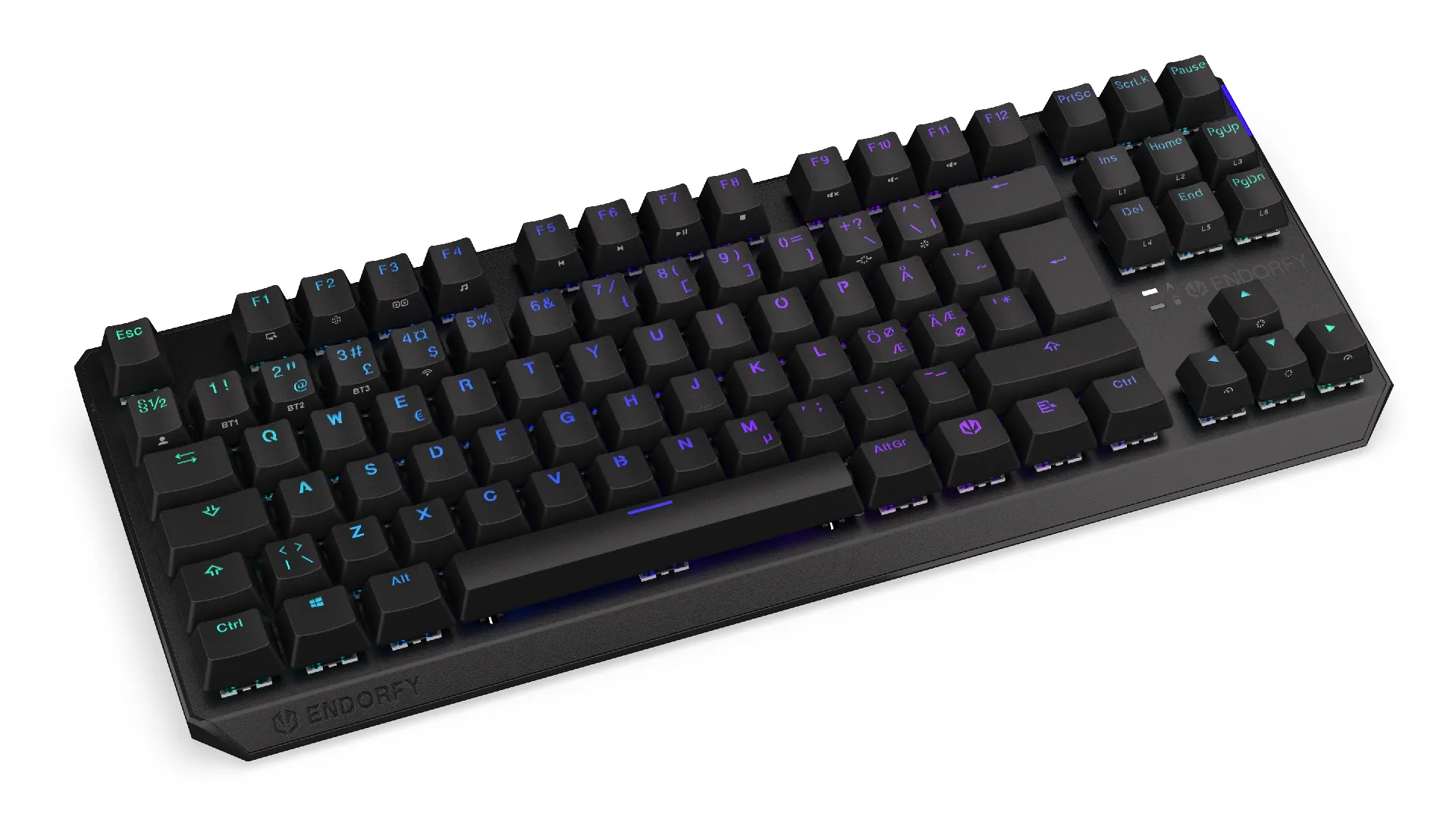 Endorfy Thock TKL Kailh Box Brown - wireless gaming keyboard