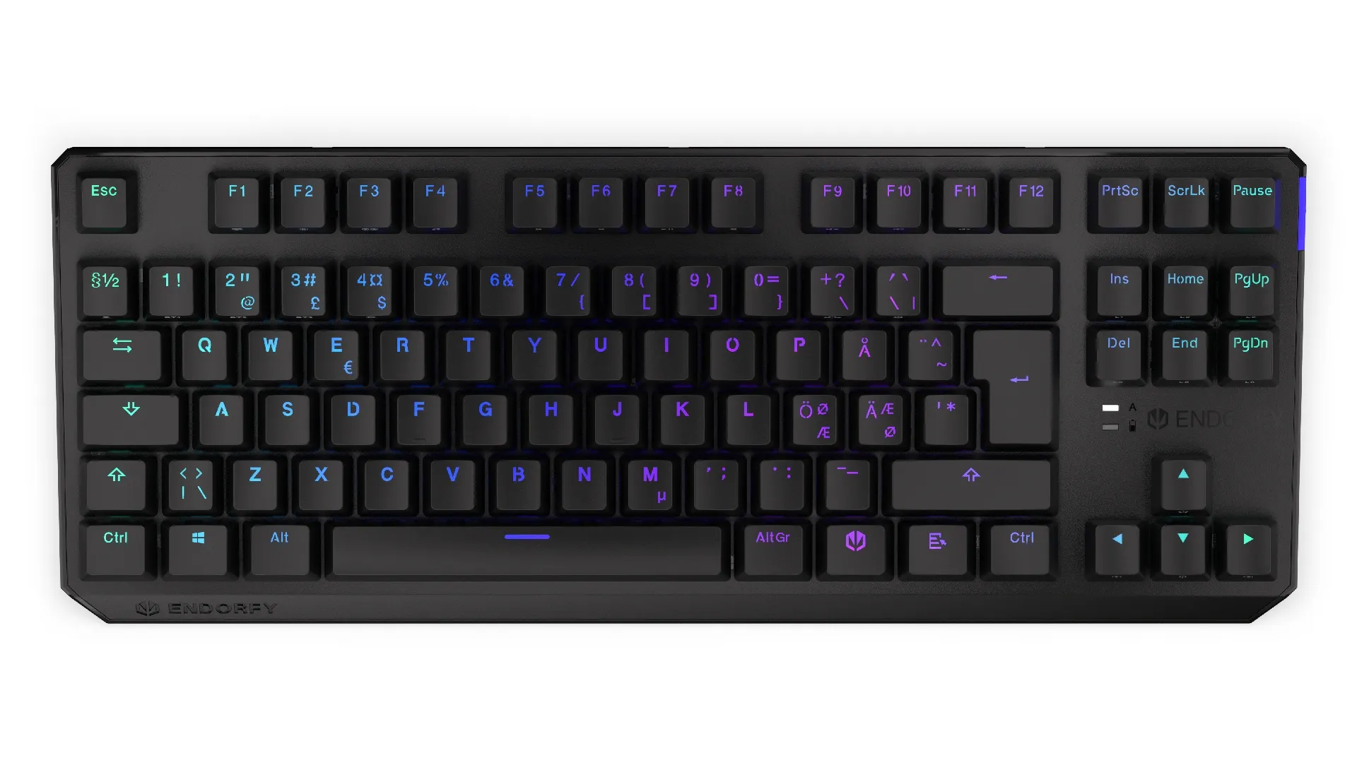 Endorfy Thock TKL Kailh Box Brown - wireless gaming keyboard