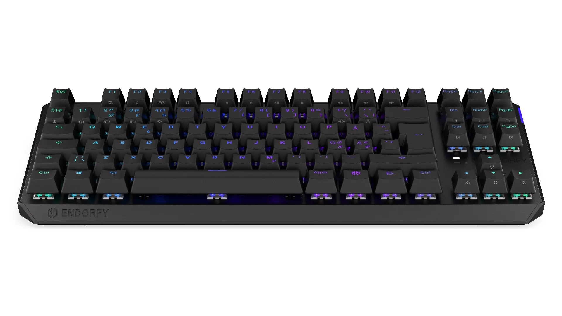 Endorfy Thock TKL Kailh Box Brown - wireless gaming keyboard