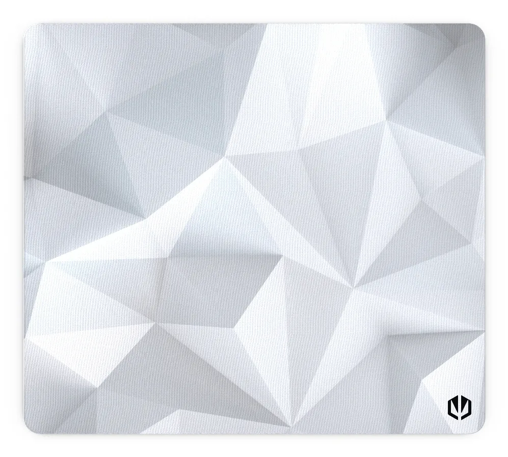 Endorfy Crystal L - gaming mousepad, Onyx White, 450x400mm