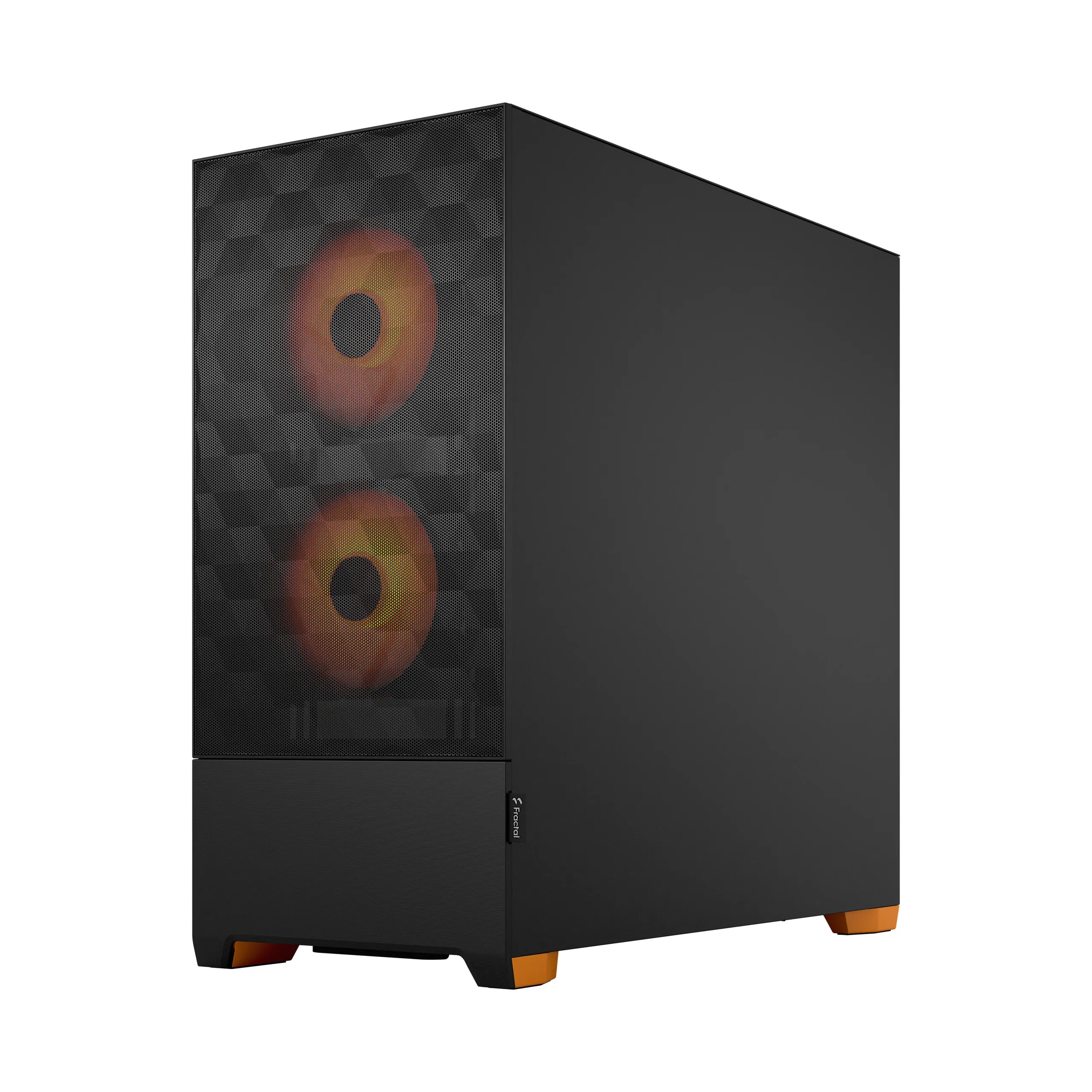 Fractal Design Pop Air RGB - Mid Tower case with window, Orange Core / Clear Tint Fractal Design Pop Air RGB - Mid Tower case with window, Orange Core / Clear Tint