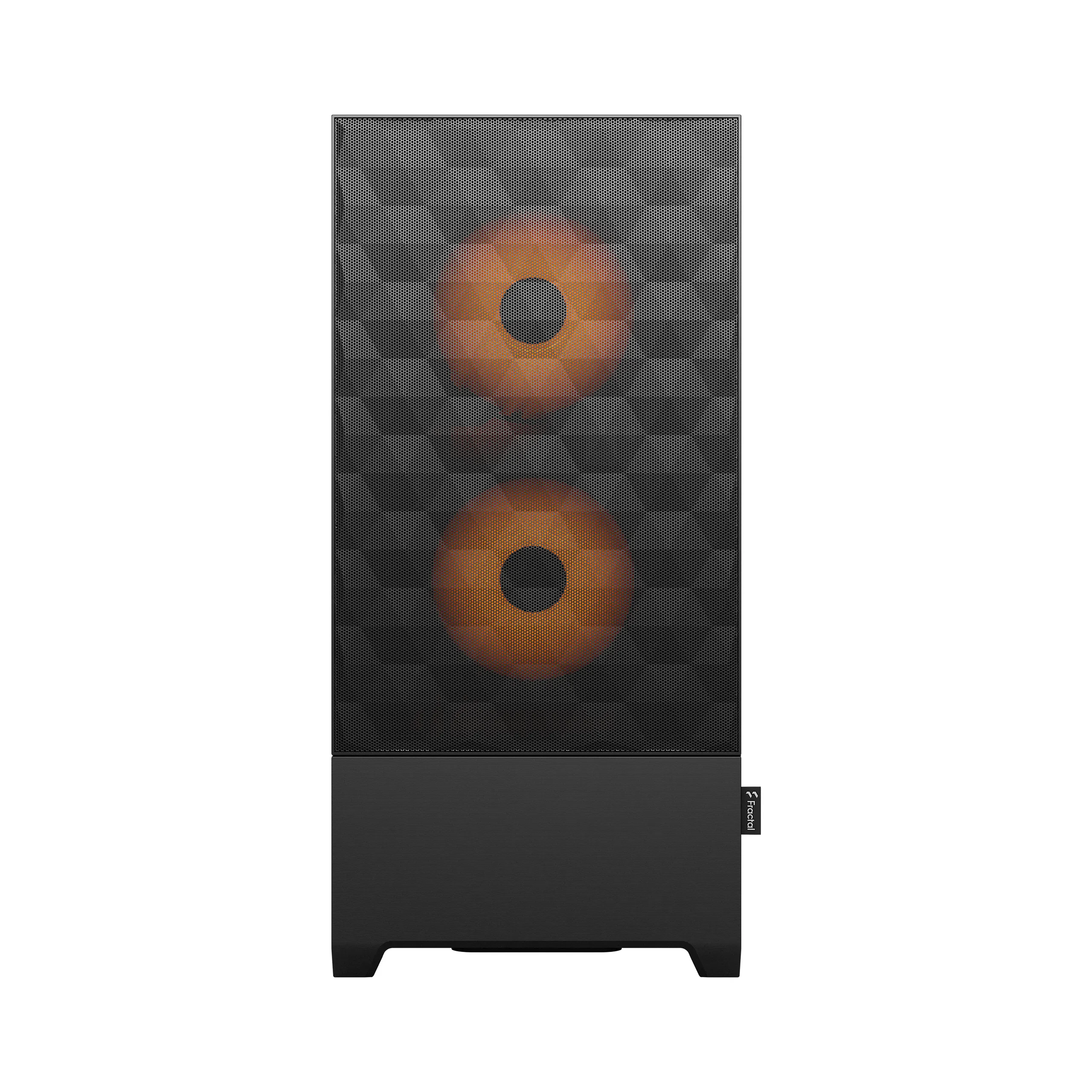 Fractal Design Pop Air RGB - Mid Tower case with window, Orange Core / Clear Tint Fractal Design Pop Air RGB - Mid Tower case with window, Orange Core / Clear Tint