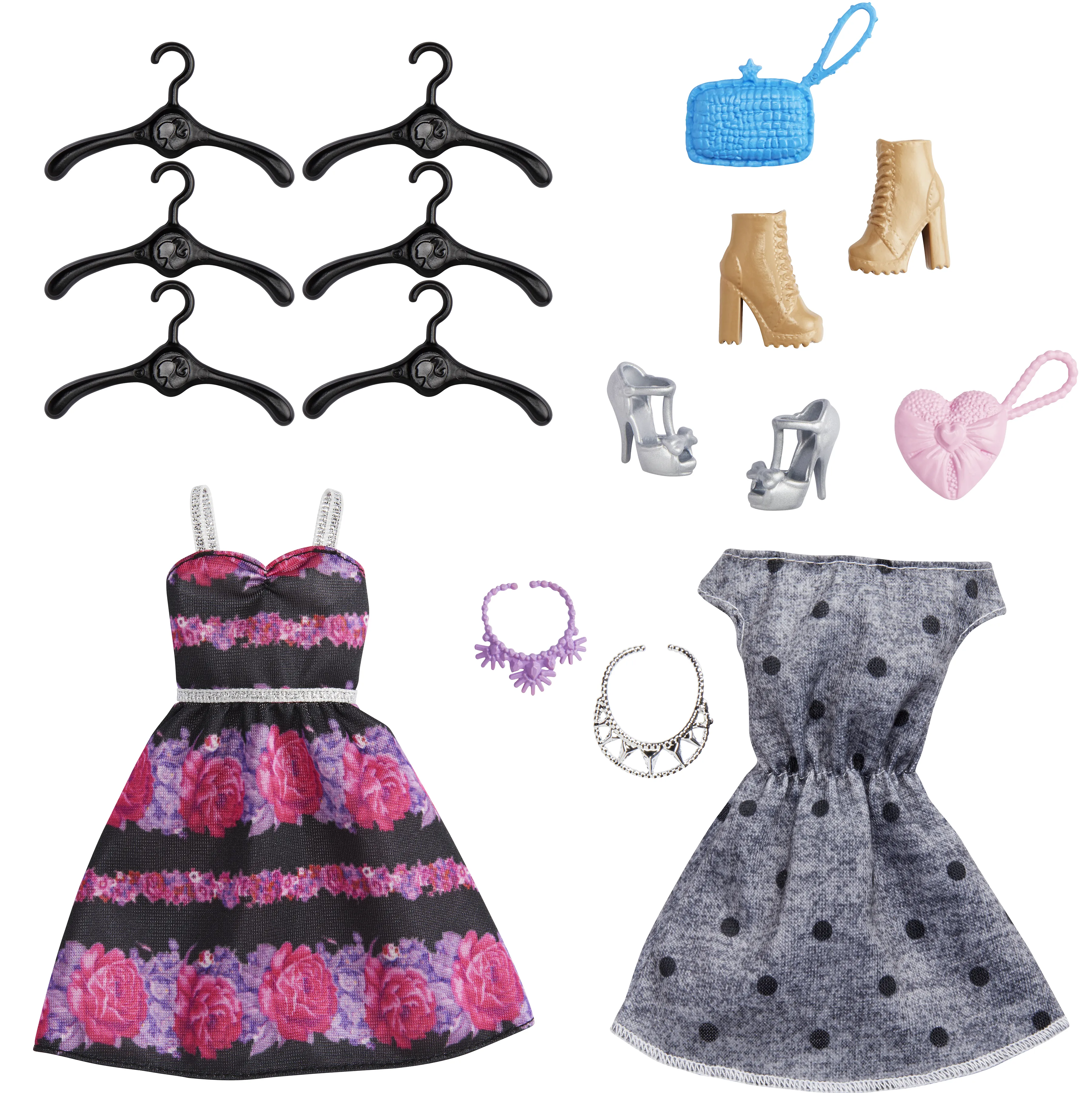 Mattel Barbie Fashionistas Wardrobe with Doll, Doll Furniture