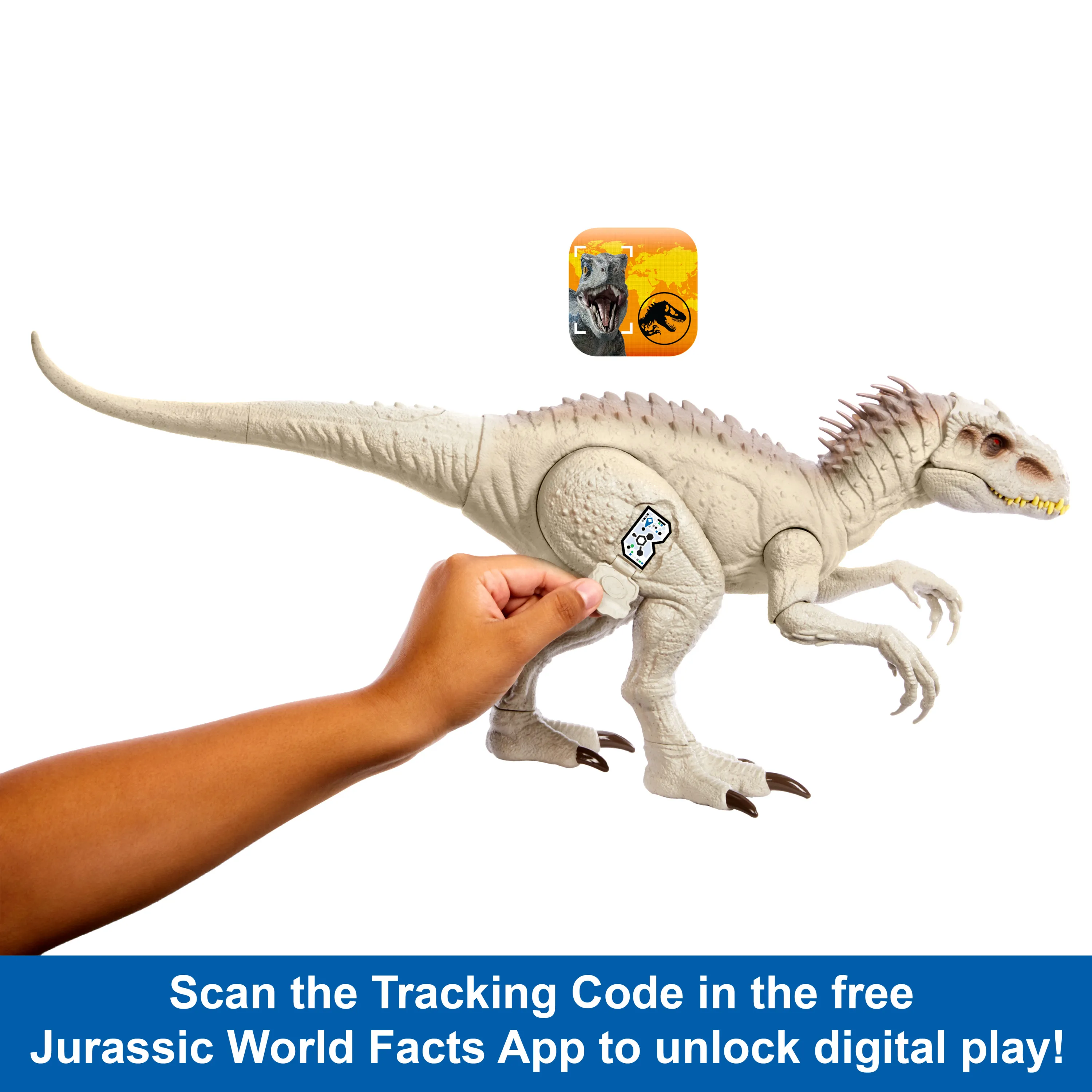 Mattel Jurassic World NEW Feature Indominus Rex mini-doll figure