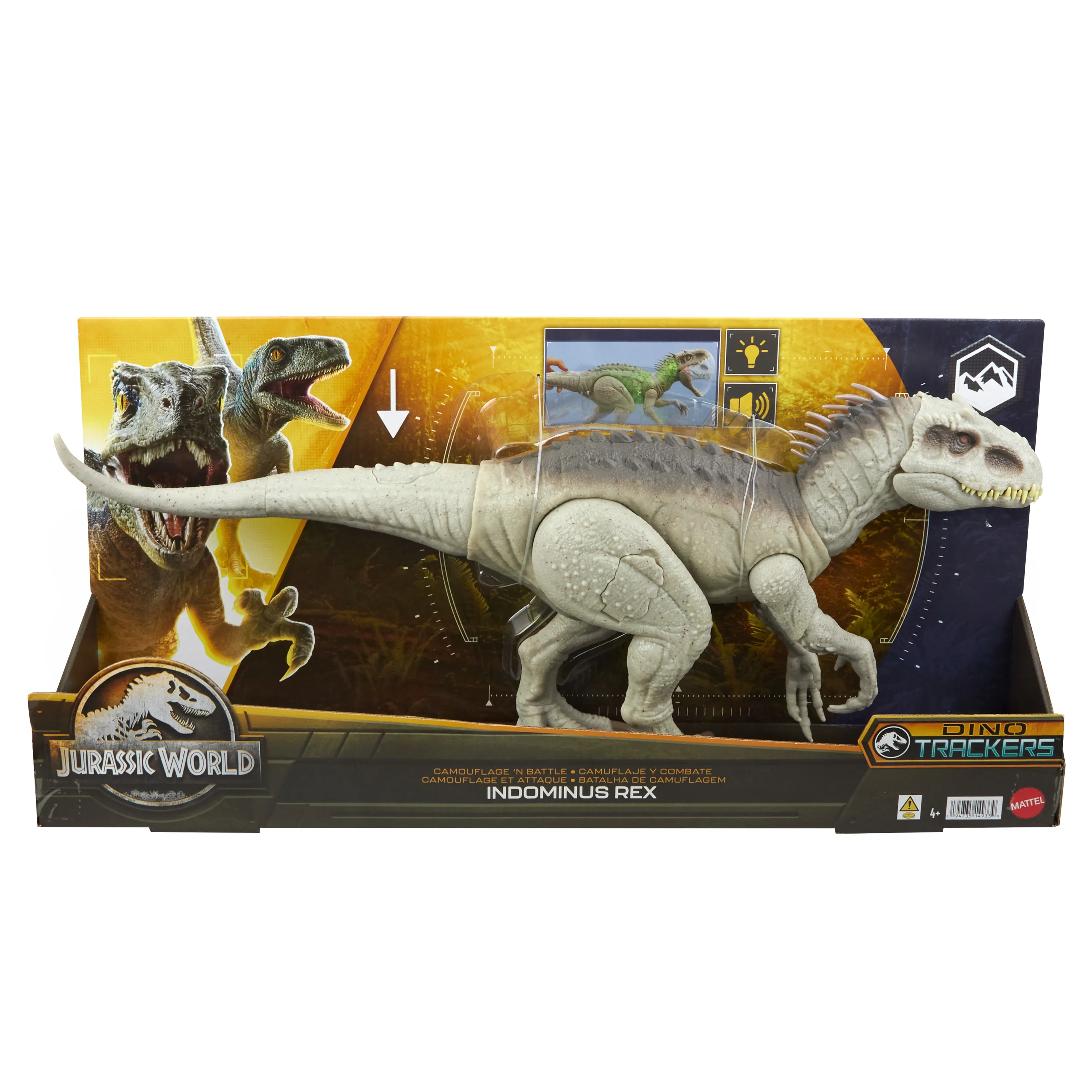 Mattel Jurassic World NEW Feature Indominus Rex mini-doll figure