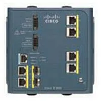 Cisco Industrial Ethernet 3000 Series - Kytkin - Hallinnoitu - 4 x 10/100 + 2 x combo Gigabit SFP - DIN-rail asennettava
