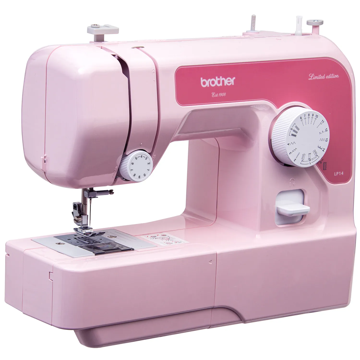 Brother LP14ZW1 LimitedEdition -mekaaninen ompelukone, pinkki