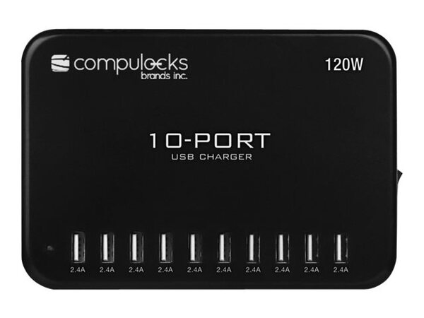 10 USB Charging HUB 2.4 Amp x10 UK Plugs