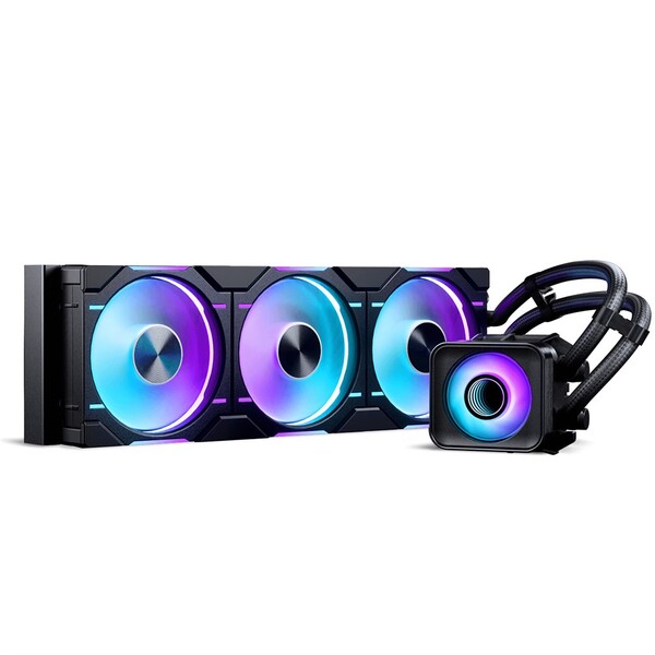 Phanteks Glacier One 420D30 DRGB AIO - liquid cooler, Black