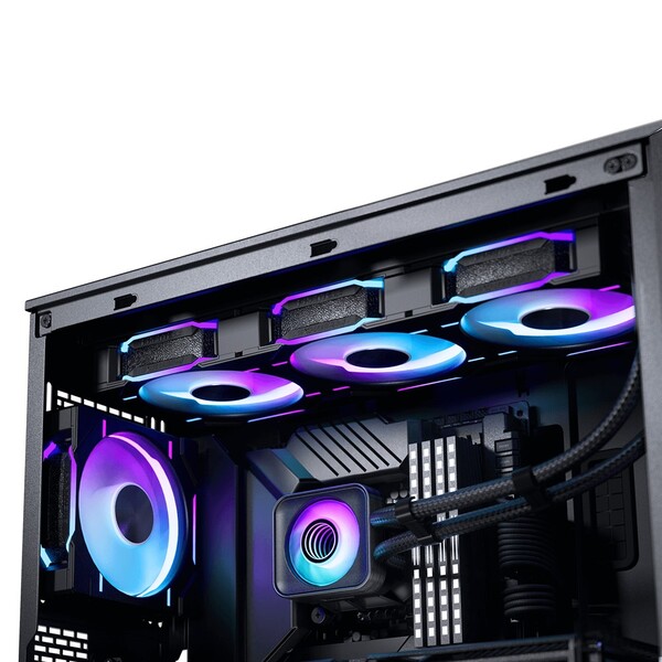 Phanteks Glacier One 420D30 DRGB AIO - liquid cooler, Black